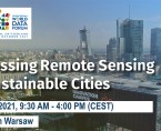 Wydarzenie "Harnessing Remote Sensing for Sustainable Cities" Foto
